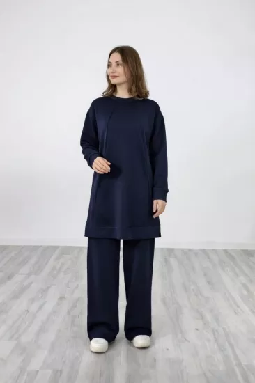 Bg Çımalı Uzun Model Modal Eşofman Takımı